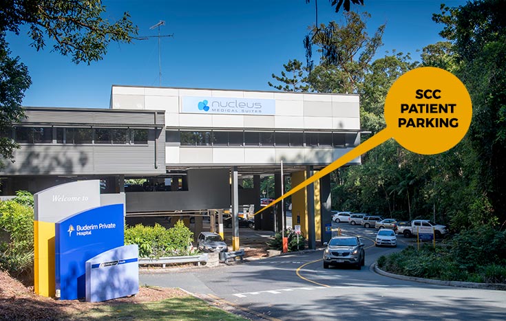 Sunshine Coast Cardiology Nucleus Medical Suites parking entrance